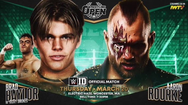 WWE ID Match Announced For Wrestling Open (03/20/2025)