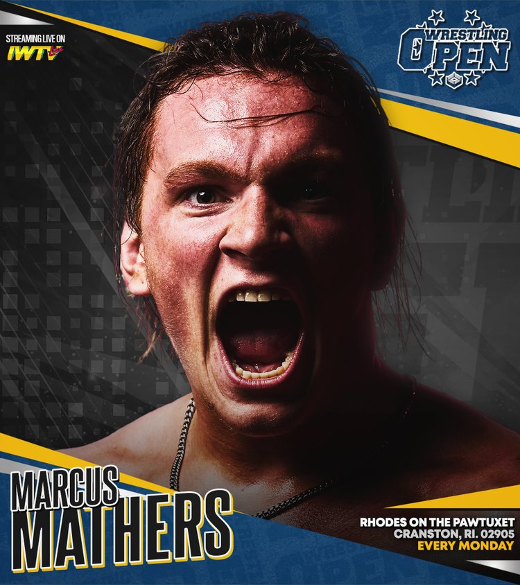 Marcus Mathers Announced For Inaugural Wrestling Open Rhode Island