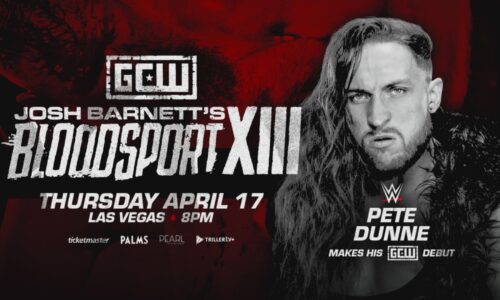 WWE’s Pete Dunne Announced For Josh Barnett’s Bloodsport XIII