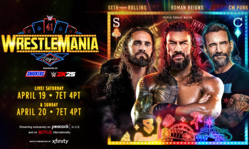 WWE Wrestlemania 41 Night One Match Card (4/19/2025)