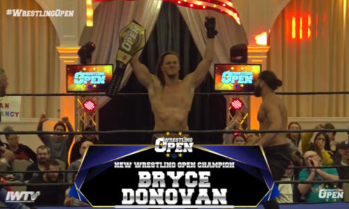 Bryce Donovan Becomes New Wrestling Open Champion