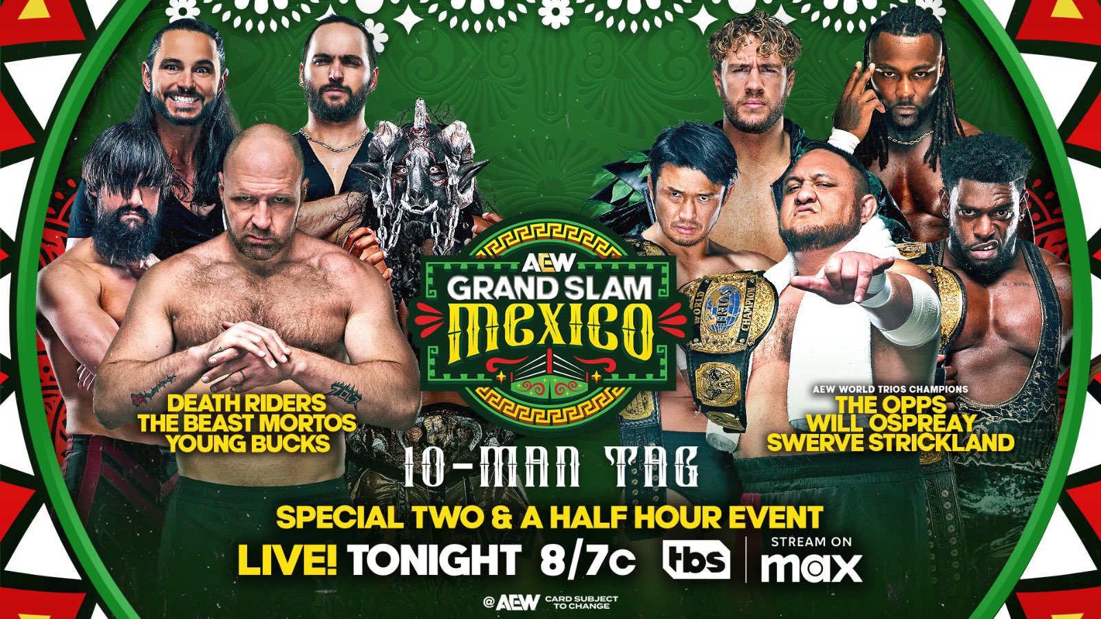 AEW Grand Slam Mexico Results (June 18th, 2025) AEW Grand Slam Mexico Results (June 18th, 2025)