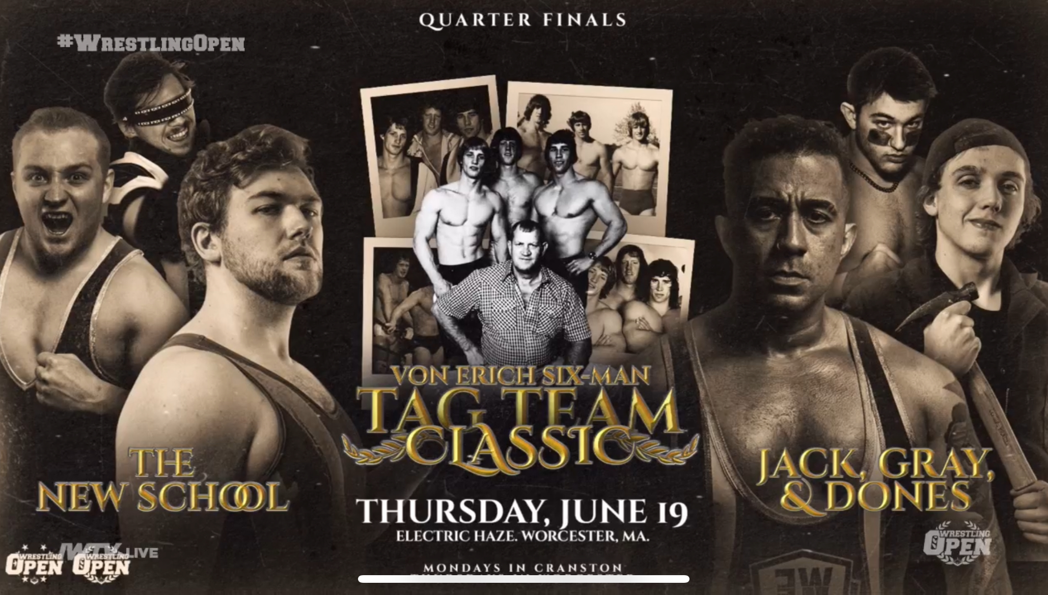 Wrestling Open Episode #181 Results (6/19/2025) Wrestling Open Episode #181 Results (6/19/2025)