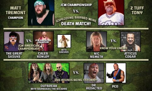 GCW vs. JCW 2-Day War Night 2 Results (8/15/2025)