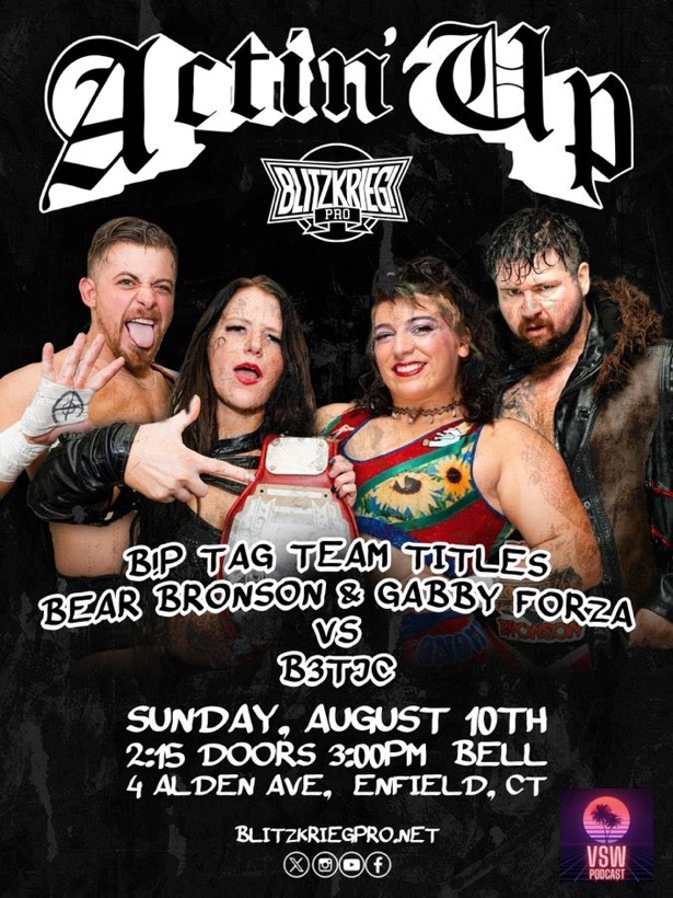 Blitzkrieg! Pro Actin’ Up Results (8/10/2025)