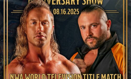 Joe Ocasio Challenges Bryan Idol For The NWA World Television Title at NWA 77