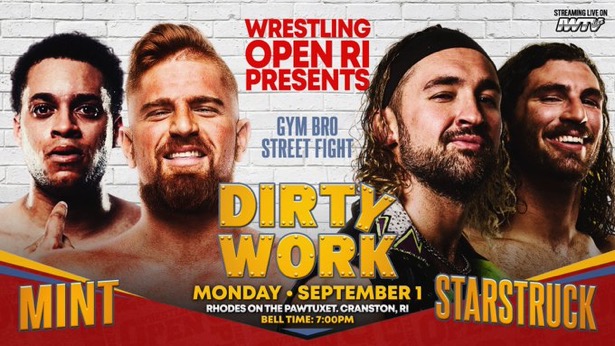 Wrestling Open RI: Dirty Work Results (9/1/2025)