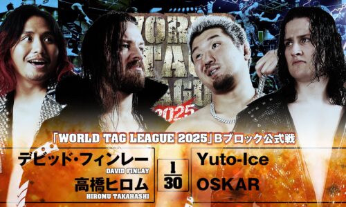 NJPW World Tag League Night 2 Results (November 22nd, 2025)