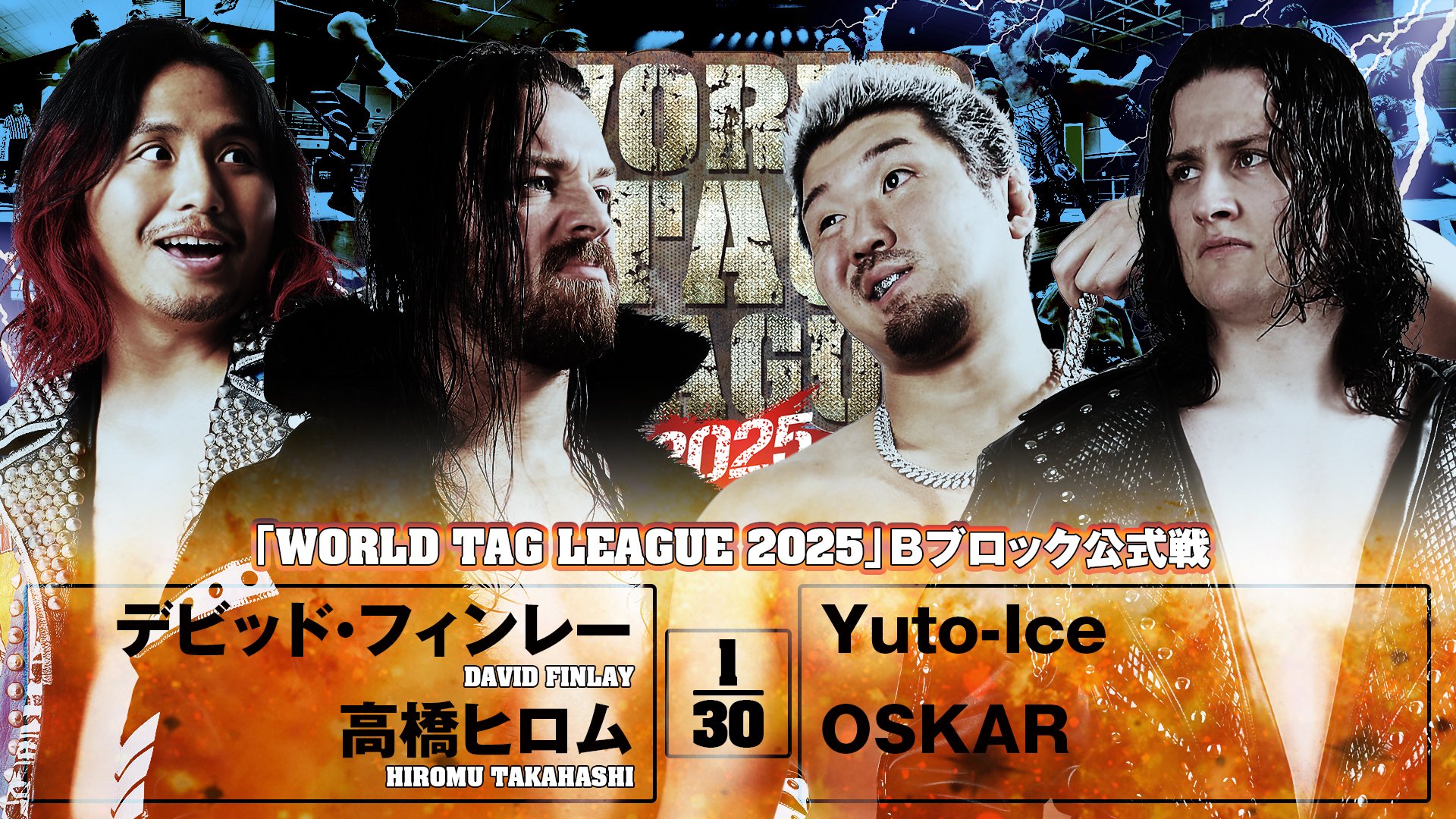 NJPW World Tag League Night 2 Results (November 22nd, 2025)