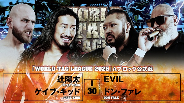 NJPW World Tag League Night 3 Results (November 24th, 2025)
