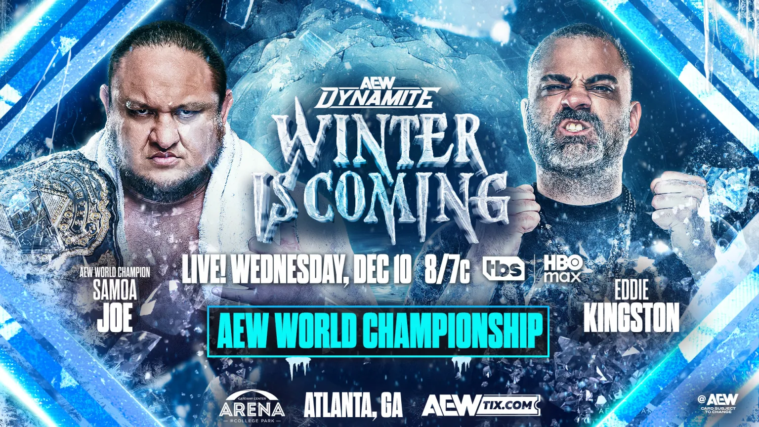 AEW Dynamite: Winter Is Coming Part 1 Preview (12/10/2025)
