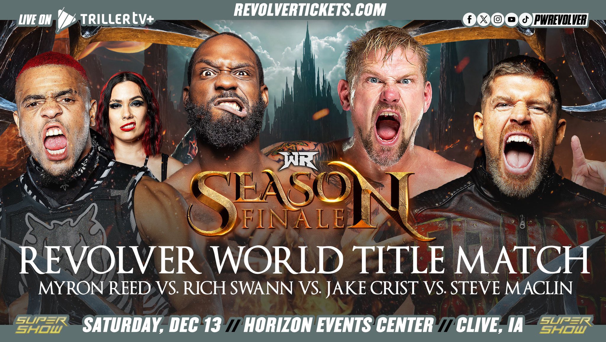 Season Finale Wrestling REVOLVER Preview (12/13/2025)