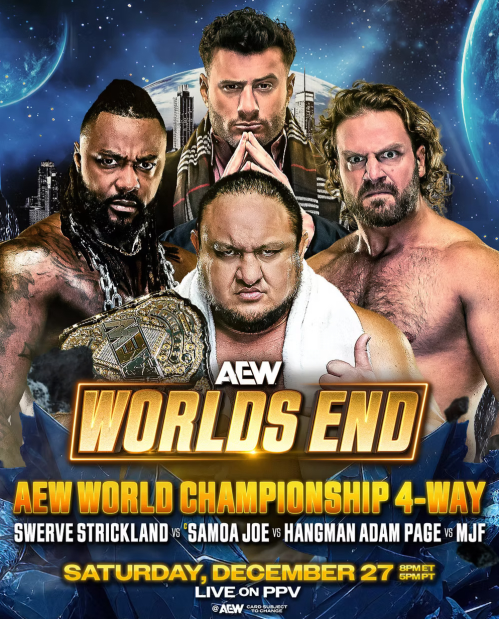 AEW Worlds End Results (12/27/2025)