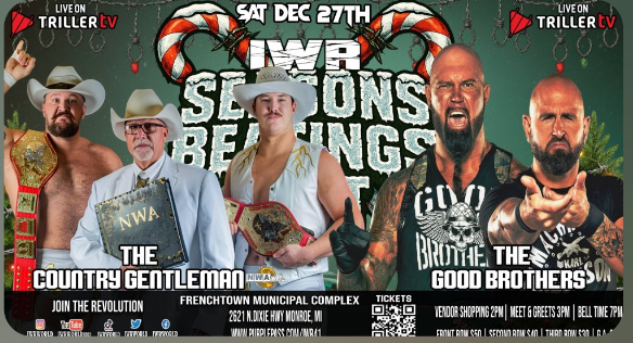 IWR Seasons Beatings Fest Results (12/27/2025)