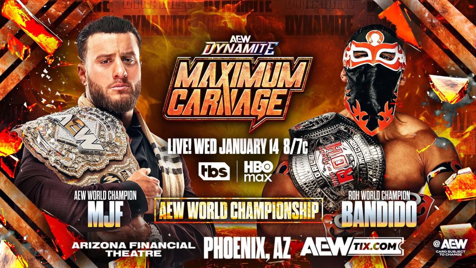 AEW Dynamite: Maximum Carnage Results (1/14/2026)