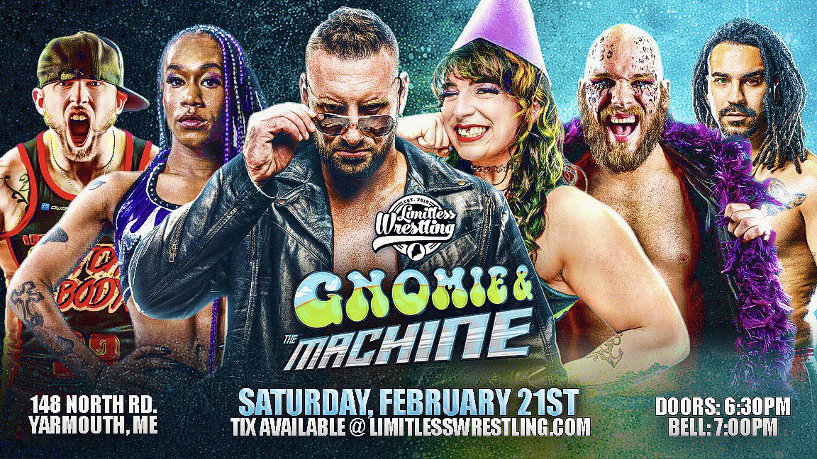 Limitless Wrestling Gnomie & The Machine 2/21/2026 Results