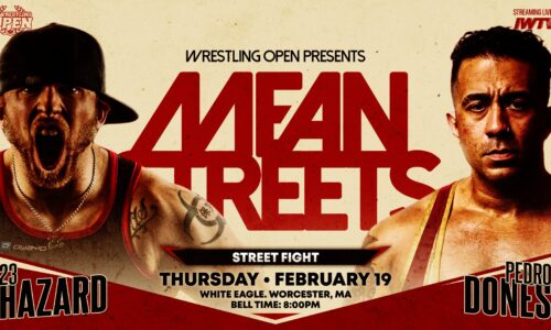 Wrestling Open’s Mean Streets Results