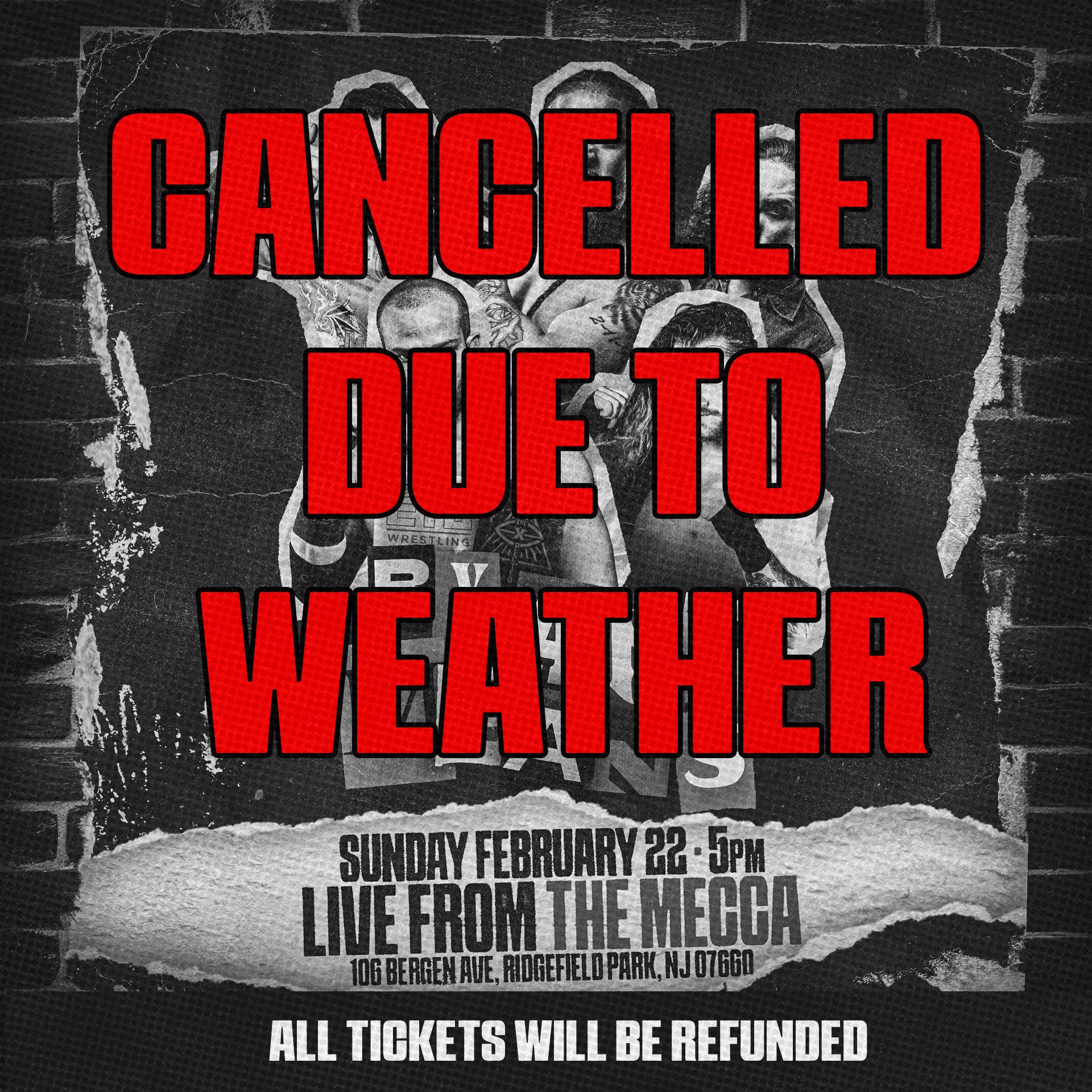 ETU Wrestling Cancels Its Big Show On Sunday