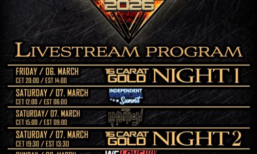 Westside Xtreme Wrestling (wXw) Three Night Event Results (3/6/2026-3/8/2026)