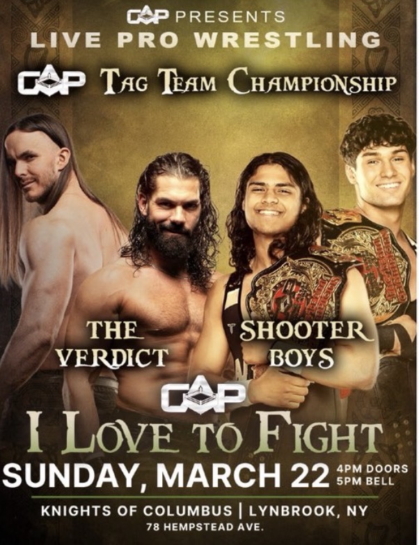 CAP: I Love To Fight Preview (3/22/2026)