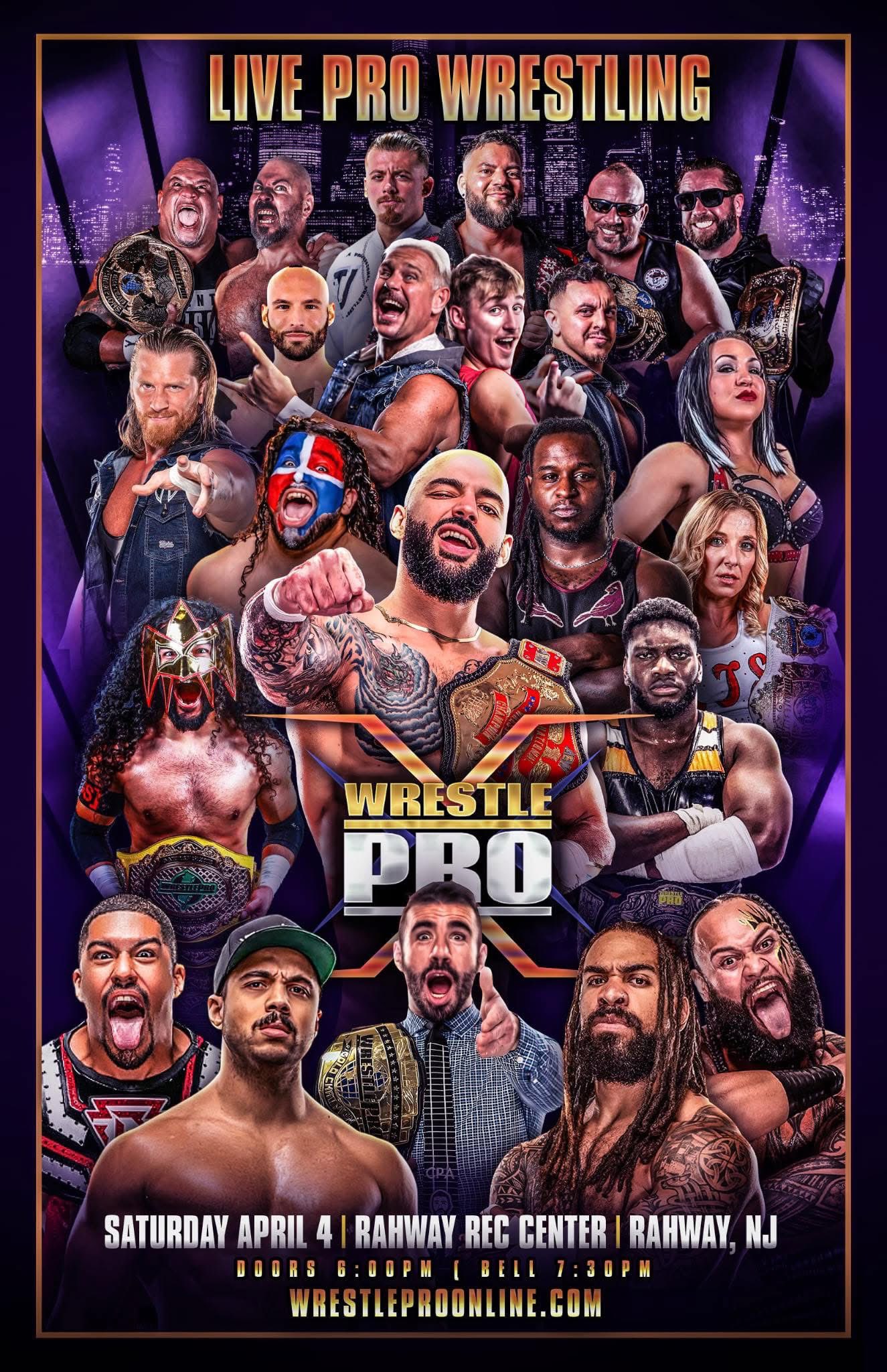 Wrestlepro: X Results