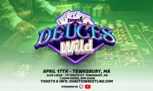 Chaotic Wrestling: Deuces Wild Results