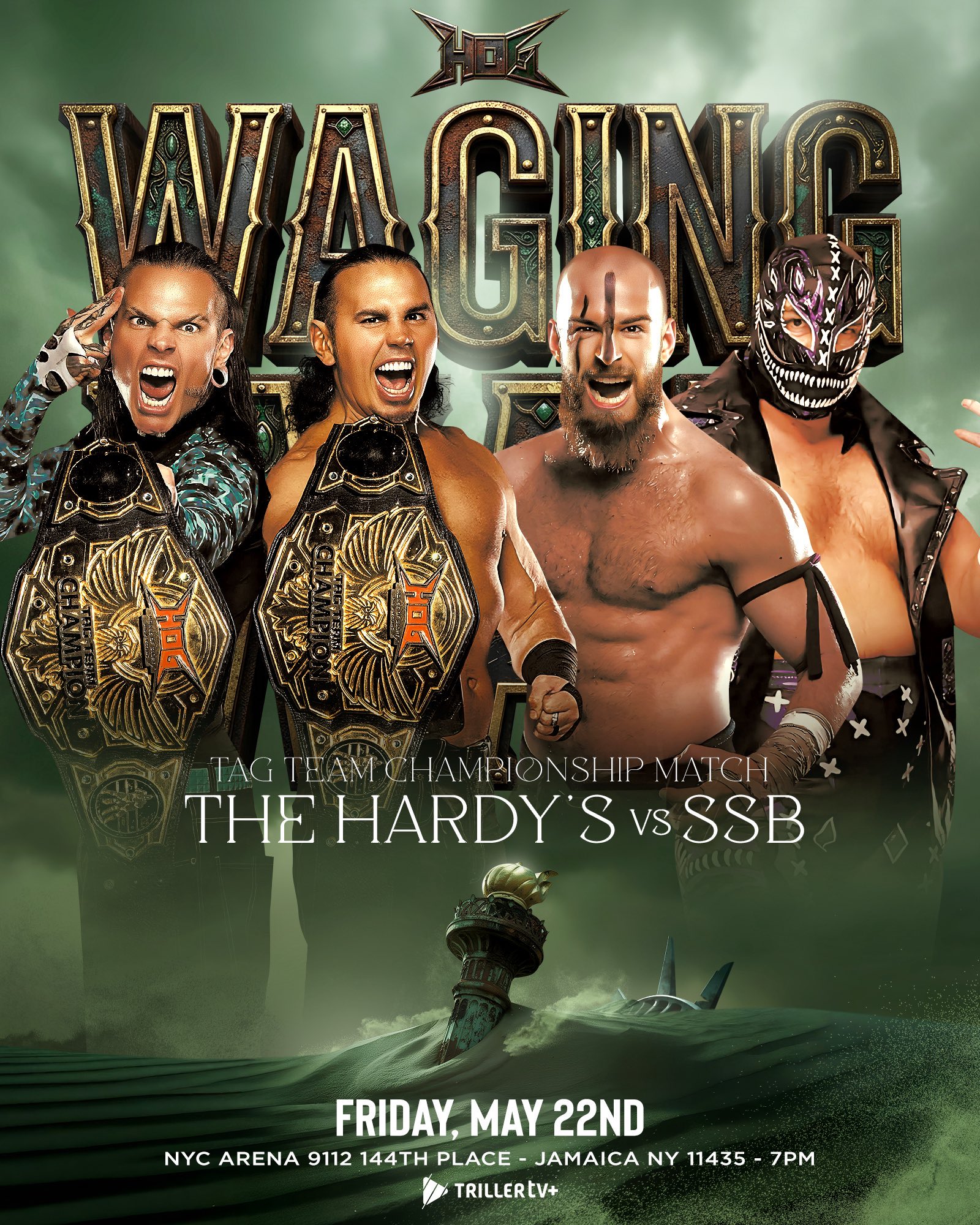 House Of Glory: Waging War Results