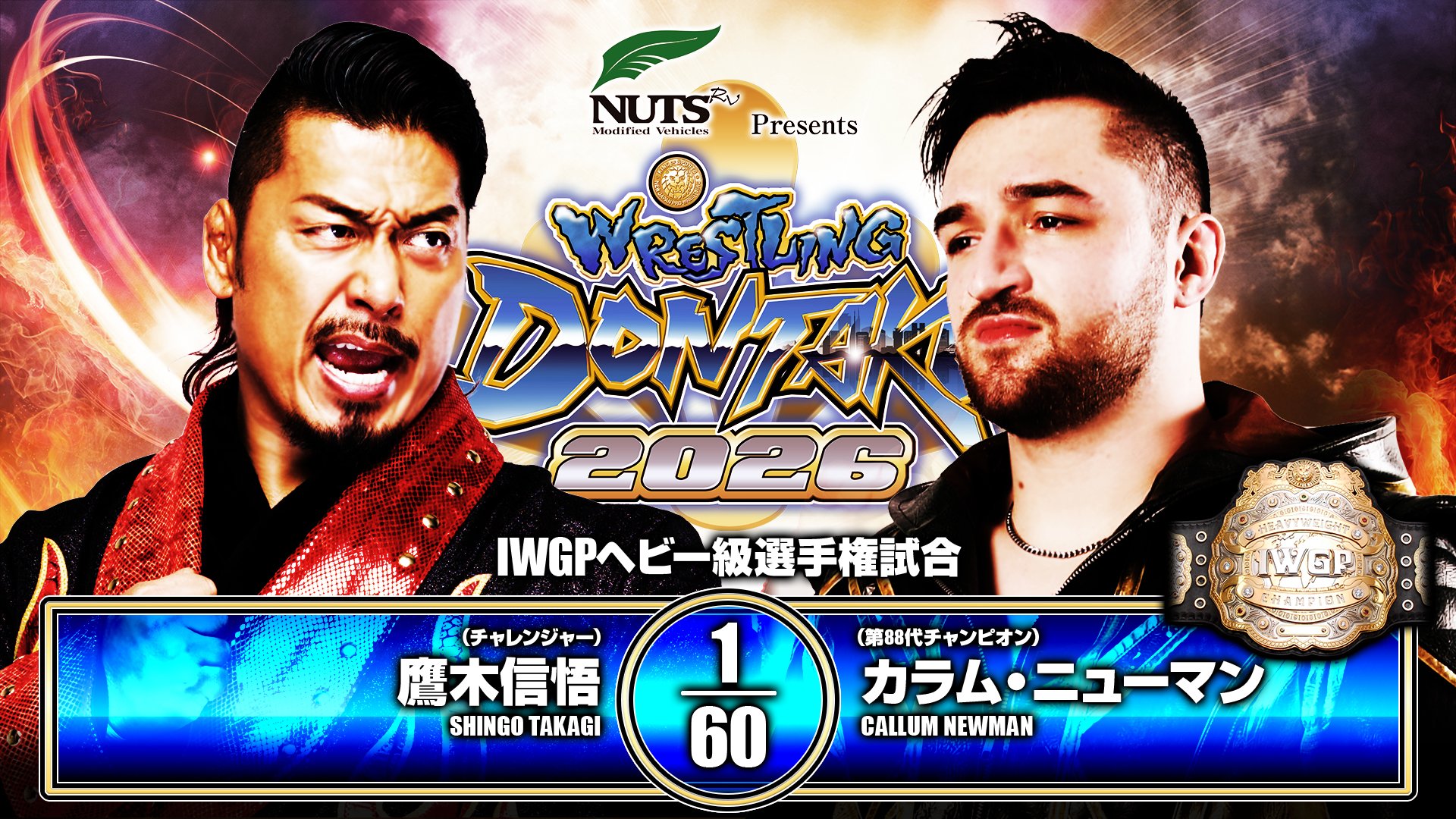 NJPW Wrestling Dontaku Night 2 Results (May 4th, 2026)