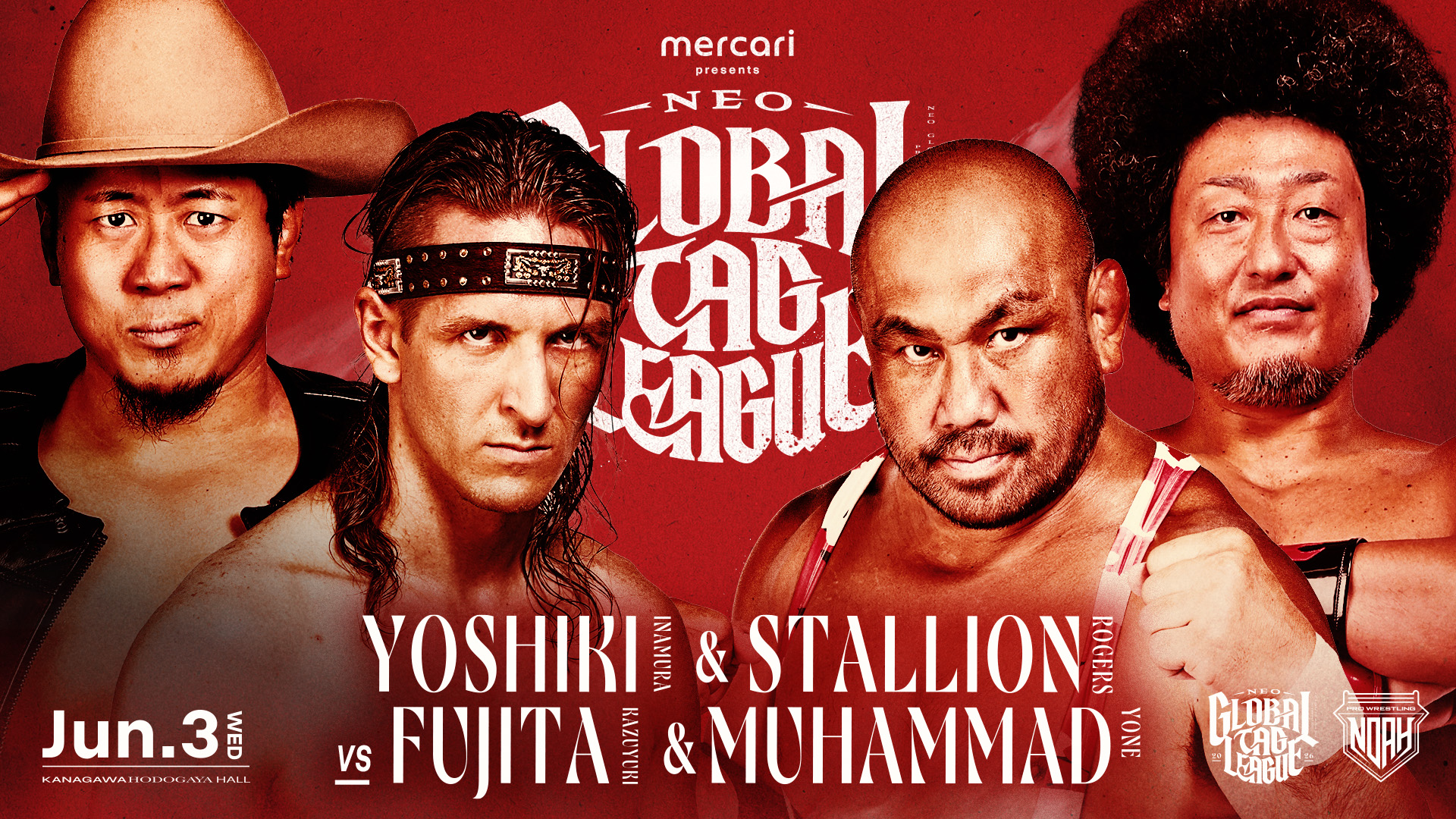 Pro Wrestling Noah Global Tag League Night 7 Results (June 3rd, 2026)