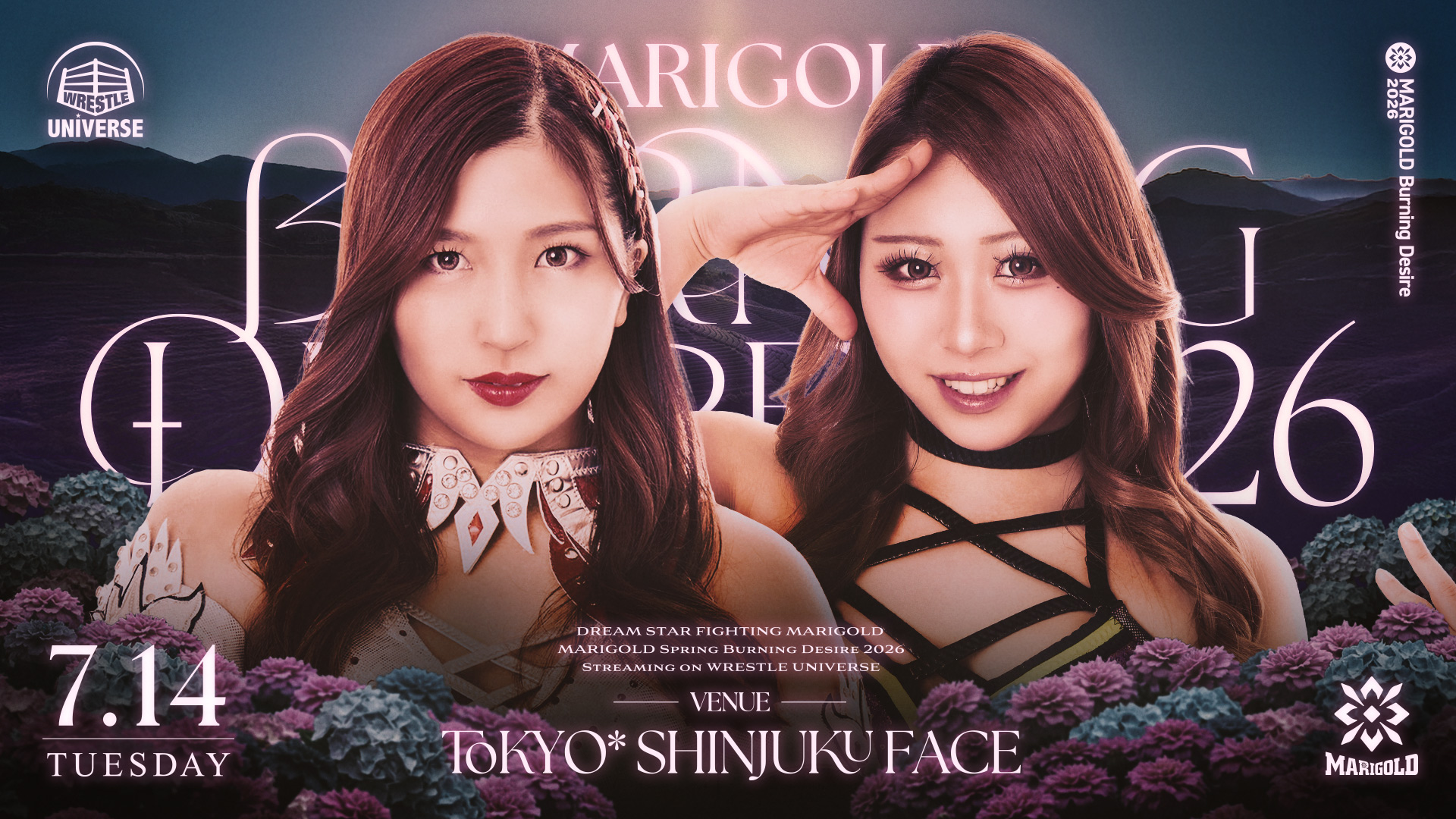 Marigold Burning Desire Night 3 Results (July 14th, 2026)