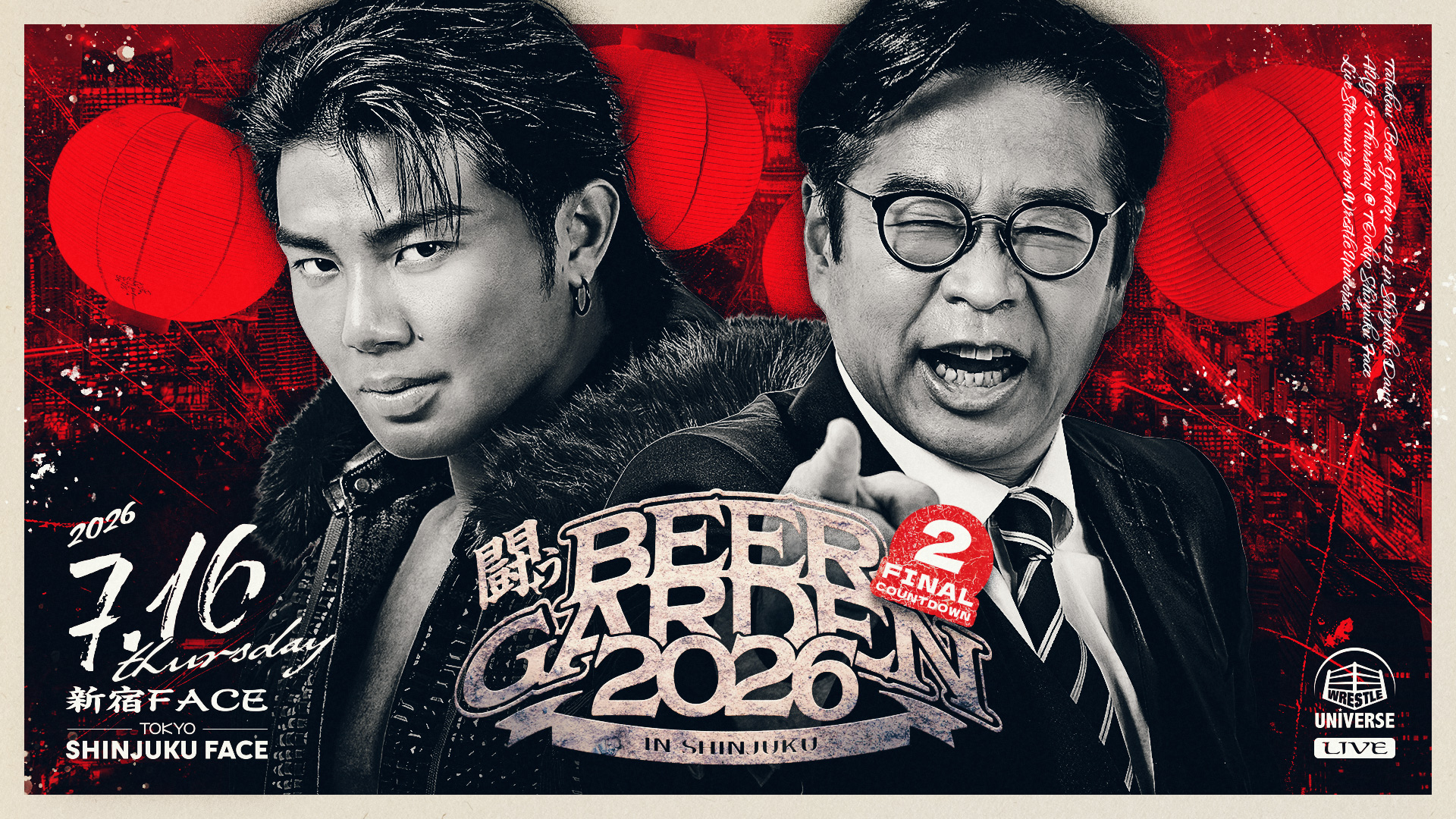 DDT Fighting Beer Garden Night 2 Results (July 16th, 2026)