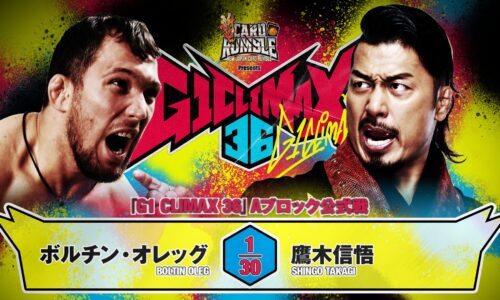 NJPW G1 Climax 36 Night 4 Results (July 21st, 2026)