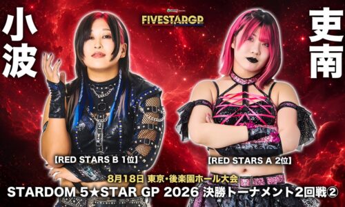 Stardom 5 Star Grand Prix Night 15 Results (August 18th, 2026)