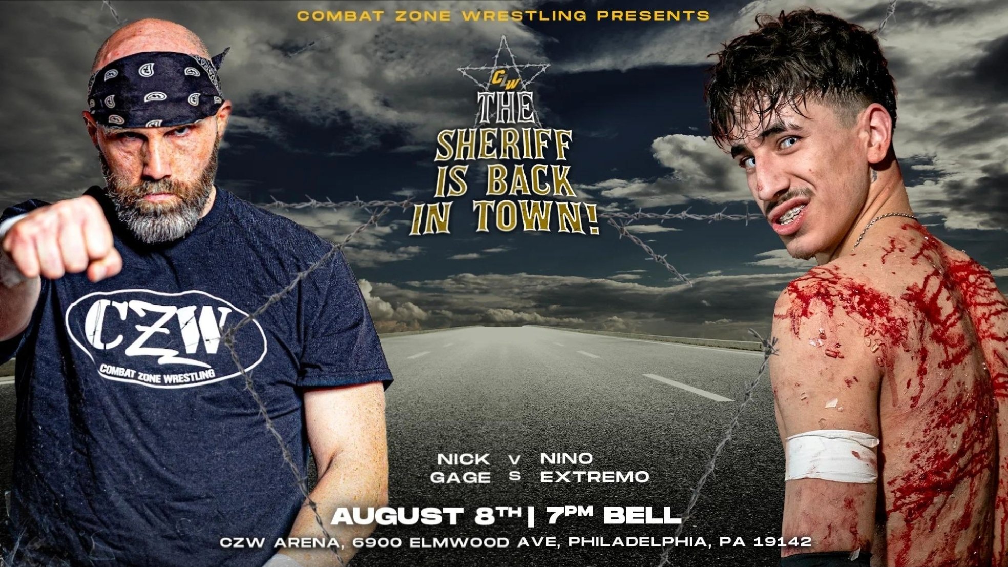 CZW: The Sheriff Is Back In Town Results (8/8/2026)