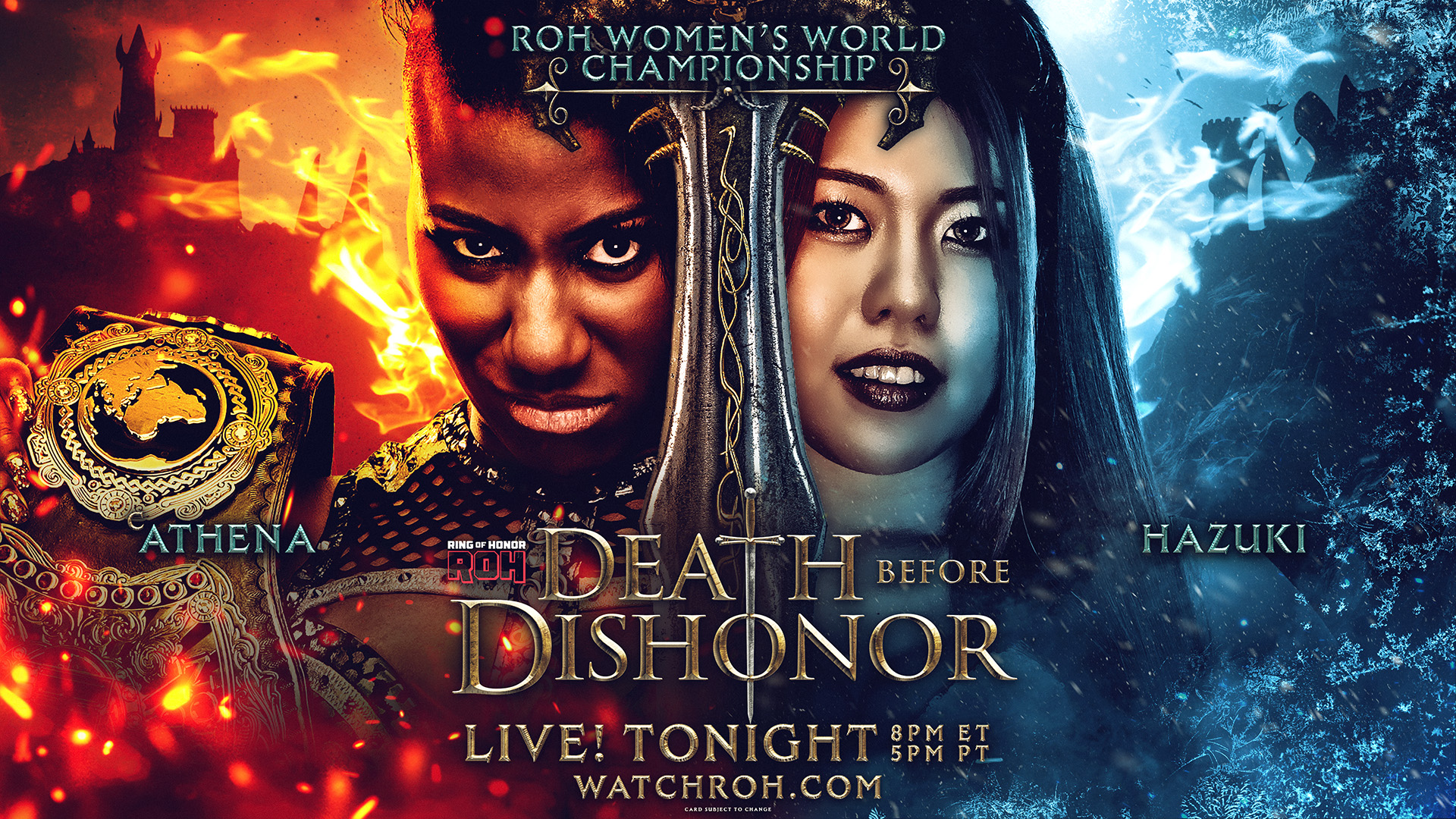 ROH Death Before Dishonor Results (August 21st, 2026)