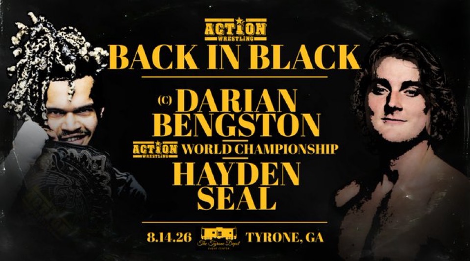 ACTION Wrestling: Back In Black Results (8/14/2026)