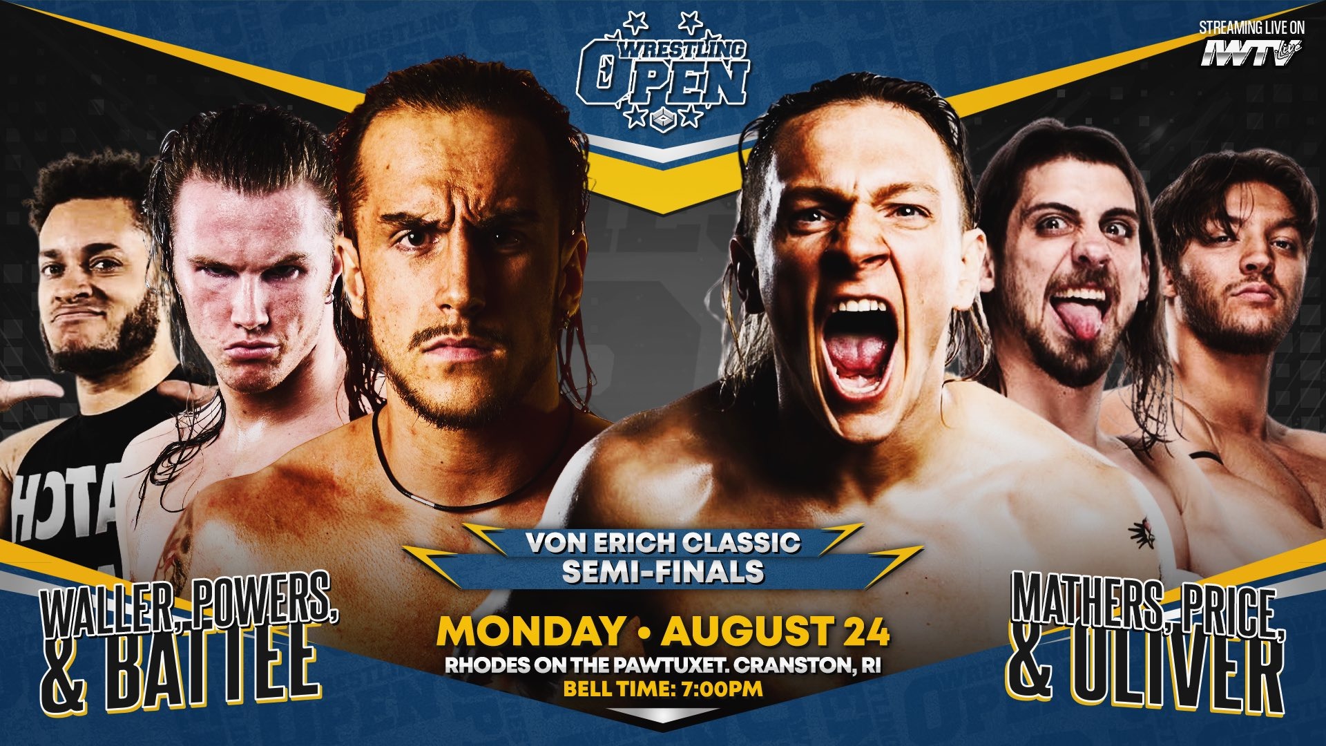 Wrestling Open RI Ep. #64 Preview (8/24/2026)