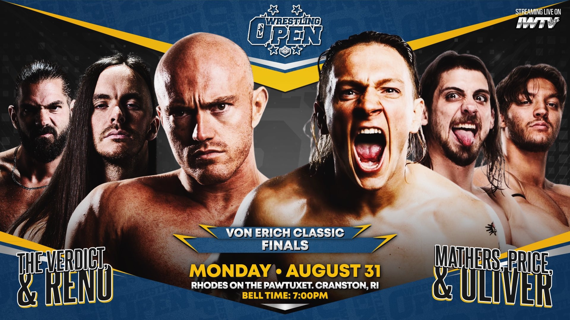 Wrestling Open RI Ep. #65 Preview (8/31/2026)