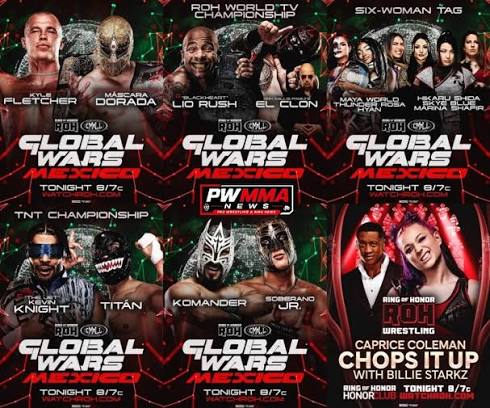 ROH Global Wars Mexico 8/13/26