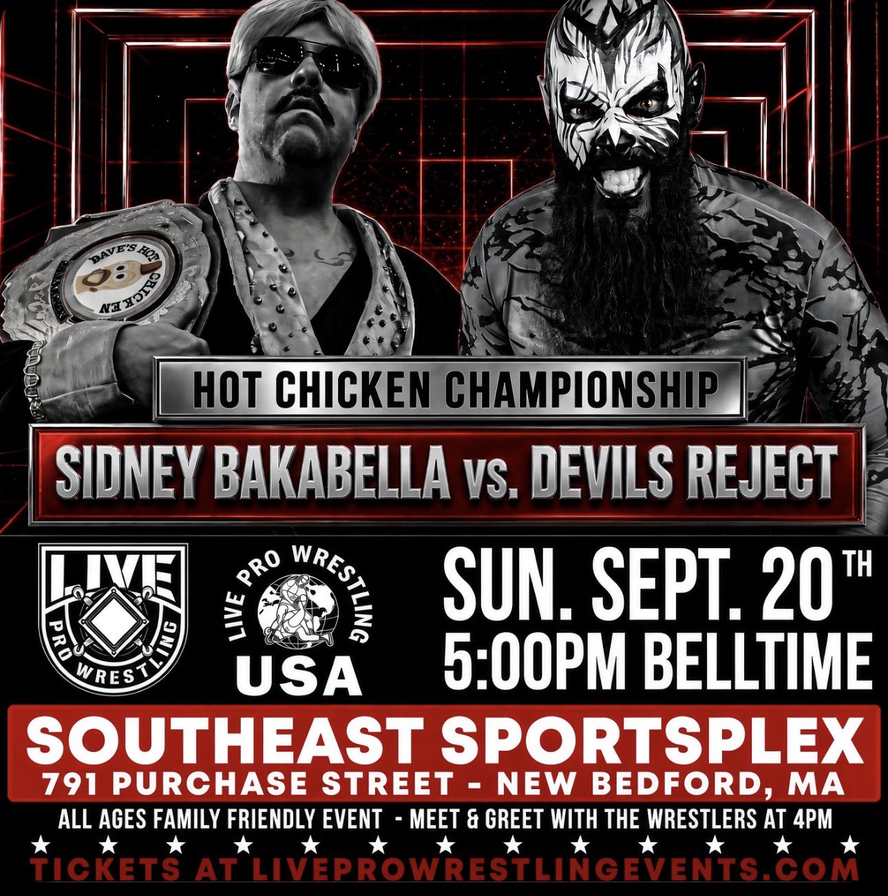 LIVE Pro Wrestling: Suplex at the Sportsplex Results