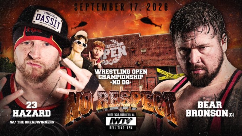 Wrestling Open: No Respect Preview (9/17/2026)