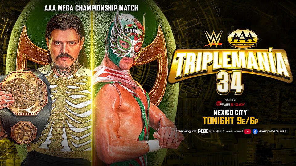 AAA TripleMania 34 Night 2 Results (September 13th, 2026)
